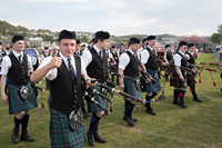 Gourock piper May 2016